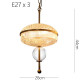 Подвесной светильник ImperiumLoft Ample 212139-26