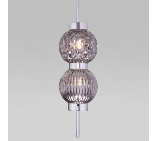 Подвесной светильник Eurosvet Plaza 50186/2 хром