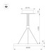 Подвесной Подвесной светильник Arlight SP-CONGO-CAN-1-R400-24W Day4000 (WH, 120 deg, 230V) 046213