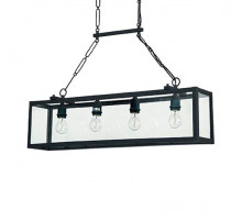 Подвесной светильник Ideal Lux Igor SP4 Nero 092942