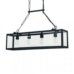 Подвесной светильник Ideal Lux Igor SP4 Nero 092942
