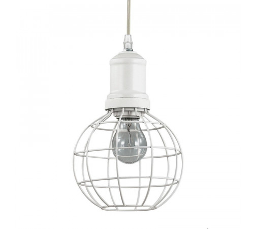 Подвесной светильник Ideal Lux Cage SP1 Round 122632 Подвесной светильник Ideal Lux Cage SP1 Round 122632