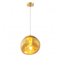Подвесной светильник Crystal Lux MALAGA SP1 D200 GOLD