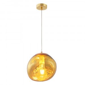 Подвесной светильник Crystal Lux MALAGA SP1 D200 GOLD