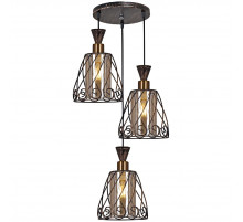 Подвесной светильник Reluce 03609-0.4-03 BK+GD