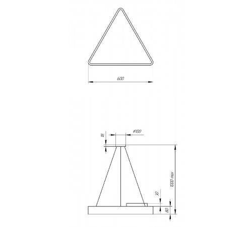 Подвесной светильник Эра Geometria SPO-151-B-40K-030 Б0050575 Подвесной светильник Эра Geometria SPO-151-B-40K-030 Б0050575