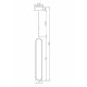 Подвесной светодиодный светильник Maytoni Chain MOD017PL-L13N