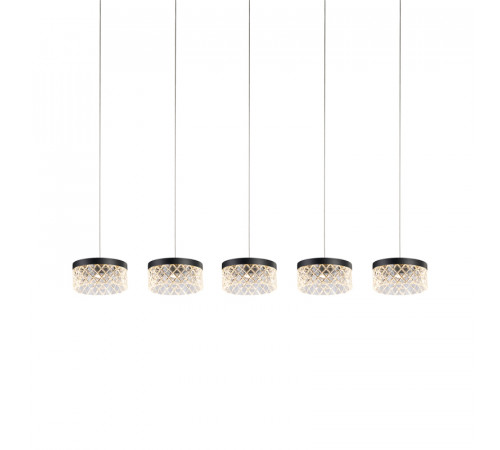 Подвесной светильник Delight Collection MD21020075 MD21020075-5B matt black Подвесной светильник Delight Collection MD21020075 MD21020075-5B matt black