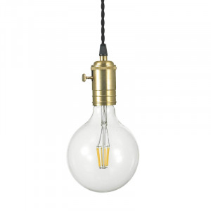 Подвесной светильник Ideal Lux Doc SP1 Ottone 163154