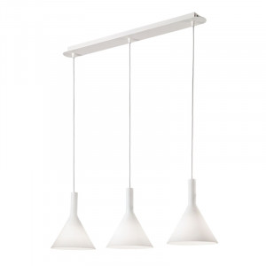 Подвесной светильник Ideal Lux Cocktail SP3 Bianco 074245