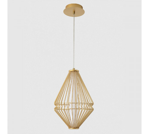 Подвесной светильник Crystal Lux CUADRA SP18W LED GOLD Подвесной светильник Crystal Lux CUADRA SP18W LED GOLD