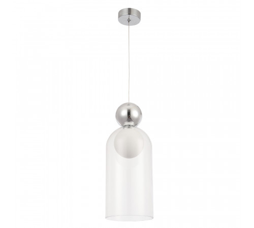 Подвесной светильник Crystal Lux MURCIA SP1.1 CHROME Подвесной светильник Crystal Lux MURCIA SP1.1 CHROME