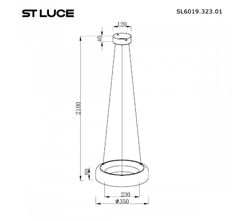 Подвесной светильник ST Luce Foray SL6019.323.01 Подвесной светильник ST Luce Foray SL6019.323.01