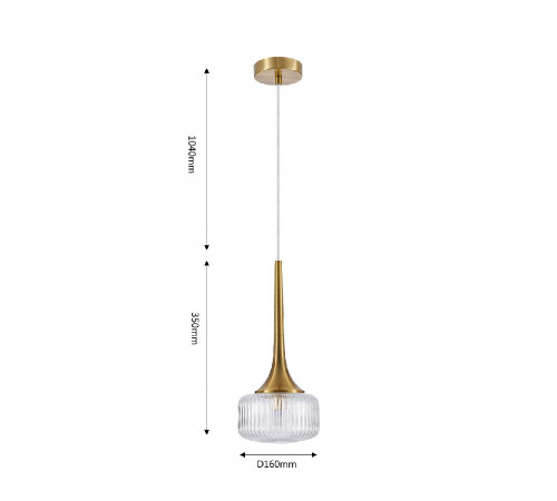 Подвесной светильник Favourite Malinconia 4051-1P Подвесной светильник Favourite Malinconia 4051-1P