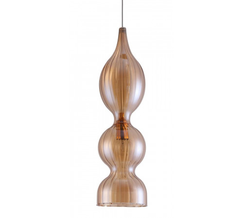 Подвесной светильник Crystal Lux Iris SP1 B Amber