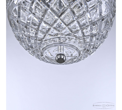 Подвесной светильник Bohemia Ivele Crystal 5480/20 Ni Clear/M-1F