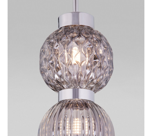 Подвесной светильник Eurosvet Plaza 50186/2 хром