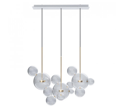 Подвесной светильник Delight Collection Bubbles 9214P/3L gold Подвесной светильник Delight Collection Bubbles 9214P/3L gold