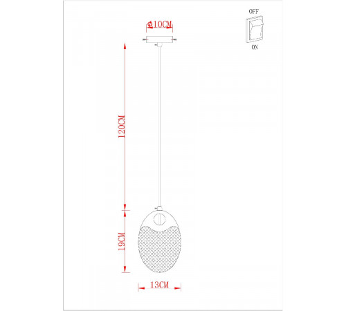 Подвесной светильник Arte Lamp Vitoria A2095SP-1GO Подвесной светильник Arte Lamp Vitoria A2095SP-1GO