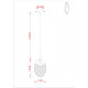 Подвесной светильник Arte Lamp Vitoria A2095SP-1GO