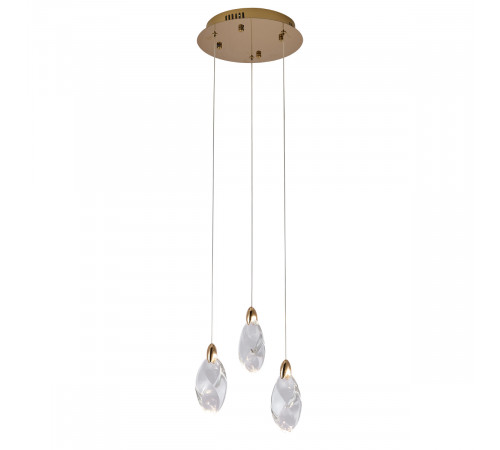 Подвесной светильник Delight Collection OD2439-3 gold/clear