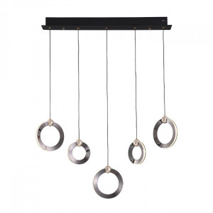 Подвесной светильник Lumien Hall Livin LH8028/5P-BK-PBK-SGD