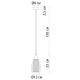 Подвесной светильник Arte Lamp Barry A7951SP-1CC