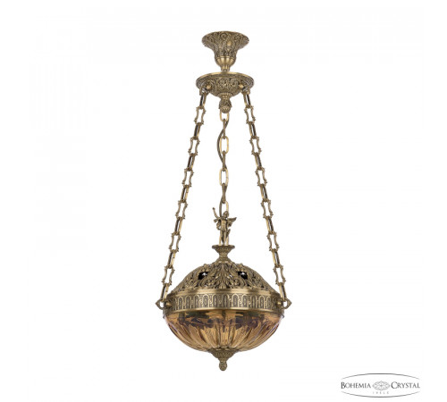 Подвесной светильник Bohemia Ivele Crystal 71000P/30AZ FP Amber/M-1H FA5S Подвесной светильник Bohemia Ivele Crystal 71000P/30AZ FP Amber/M-1H FA5S