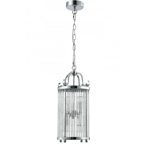 Подвесной светильник Crystal Lux Tadeo TADEO SP4 D200 CHROME/TRANSPARENTE