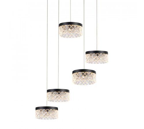 Подвесной светильник Delight Collection MD21020075 MD21020075-5A matt black Подвесной светильник Delight Collection MD21020075 MD21020075-5A matt black