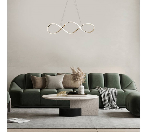 Подвесной светильник Escada Knot 10236/1LED Gold Подвесной светильник Escada Knot 10236/1LED Gold