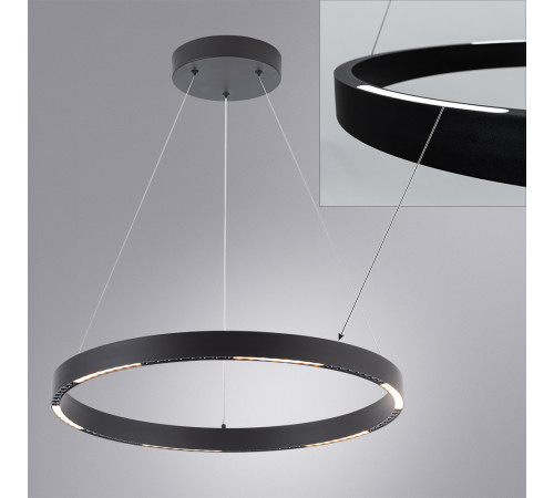 Подвесной светильник Arte Lamp Lao A2189LM-1BK