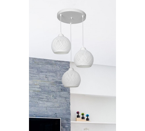 Подвесной светильник Toplight Lizbeth TL1612R-03WH Подвесной светильник Toplight Lizbeth TL1612R-03WH