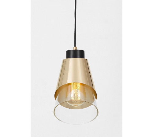 Подвесной светильник Lumina Deco Fabro LDP 7013-1 F.GD+PR