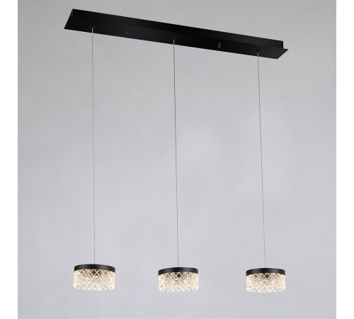Подвесной светильник Delight Collection MD21020075 MD21020075-3B matt black Подвесной светильник Delight Collection MD21020075 MD21020075-3B matt black