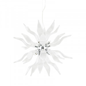 Подвесной светильник Ideal Lux Leaves SP8 Bianco 111957