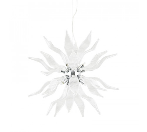 Подвесной светильник Ideal Lux Leaves SP8 Bianco 111957 Подвесной светильник Ideal Lux Leaves SP8 Bianco 111957