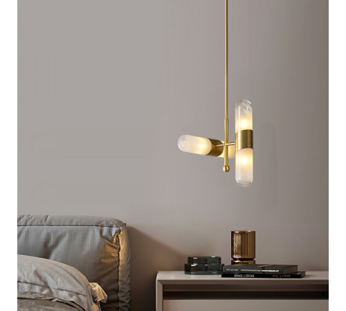 Подвесной светильник DeLight Collection Sorno MT9056-4H brass