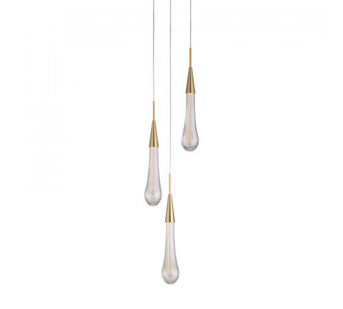 Подвесной светильник Delight Collection Pour MD2060-3A br.brass Подвесной светильник Delight Collection Pour MD2060-3A br.brass
