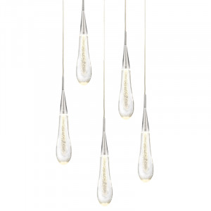 Подвесной светильник Delight Collection Pour P98036-5 silver