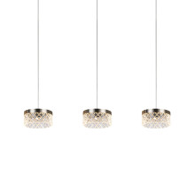 Подвесной светильник Delight Collection MD21020075 MD21020075-3B satin nickel