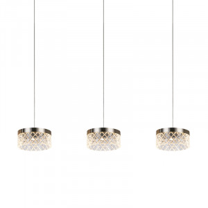 Подвесной светильник Delight Collection MD21020075 MD21020075-3B satin nickel