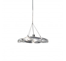 Подвесной светильник DeLight Collection Manta 2049P/D250 silver/clear