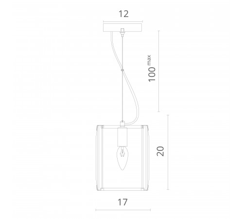 Подвесной светильник Divinare Ostin 1100/02 SP-1 Подвесной светильник Divinare Ostin 1100/02 SP-1