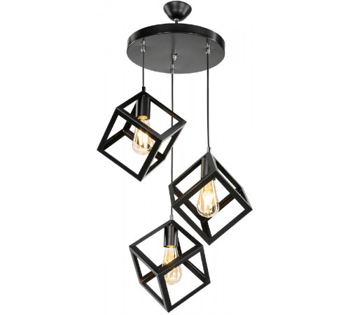 Подвесной светильник Toplight Cherilyn TL1604H-03BK Подвесной светильник Toplight Cherilyn TL1604H-03BK