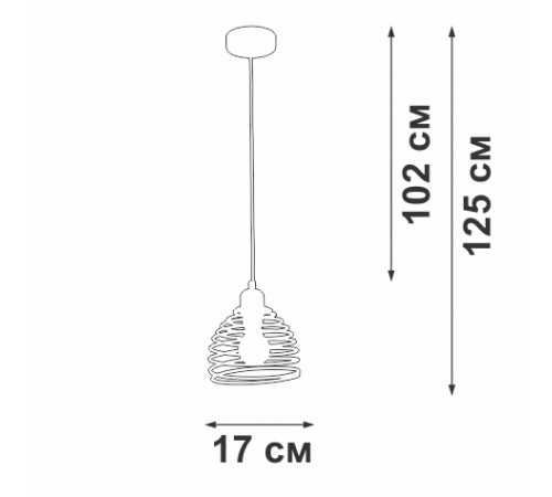 Подвесной светильник Vitaluce V2854-1/1S Подвесной светильник Vitaluce V2854-1/1S