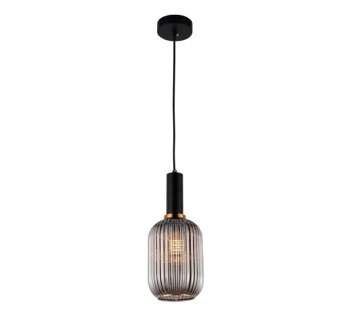 Подвесной светильник Lumina Deco Rico LDP 1218-1 GY+BK Подвесной светильник Lumina Deco Rico LDP 1218-1 GY+BK