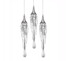 Подвесной светильник Delight Collection Goddess Tears P68009L-3/R chrome