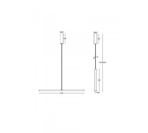 Подвесной светильник Maytoni Supersymmetry P096PL-L11WK1