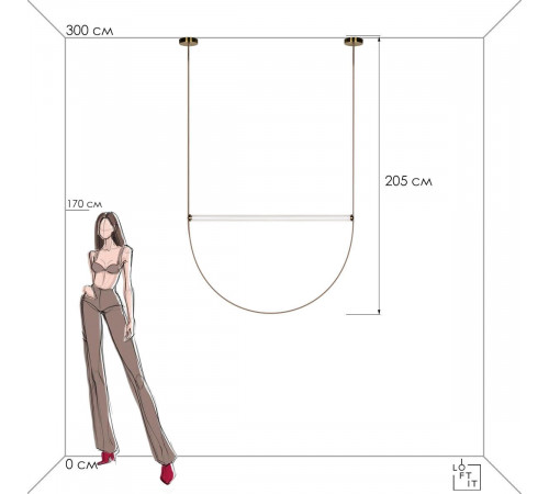 Подвесной светильник Loft IT Liana 10221/2050 Подвесной светильник Loft IT Liana 10221/2050